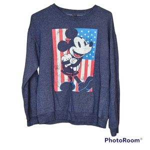 Disney Mickey Mouse Casual Crewneck Sweater Size Medium